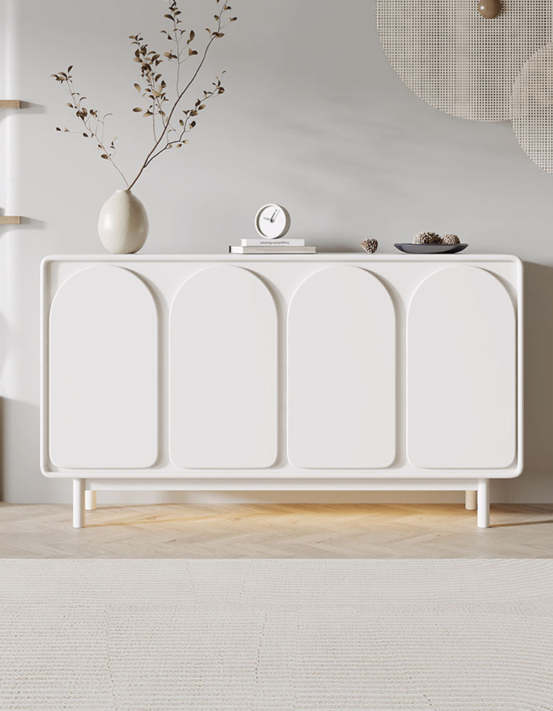 Mediterranean Style Sideboard, White｜ DC Concept