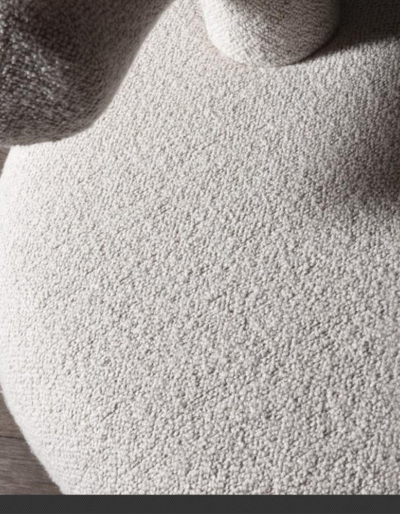 T Shapte Sheep Armchair, Cashmere wool
