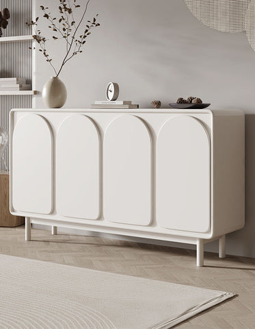 Mediterranean Style Sideboard, White｜ DC Concept