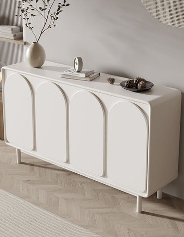 Mediterranean Style Sideboard, White｜ DC Concept