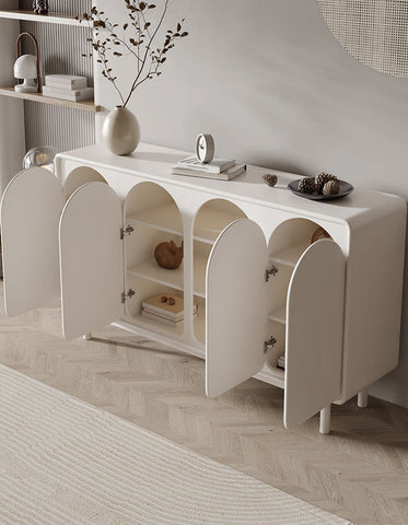 Mediterranean Style Sideboard, White｜ DC Concept