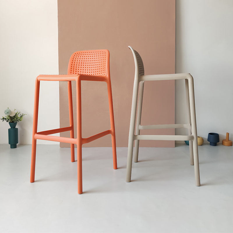 Jacob Nordic Bar Stool, Multiple Colors