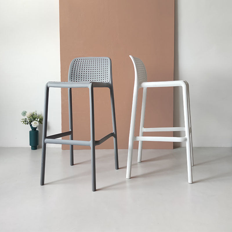 Jacob Nordic Bar Stool, Multiple Colors