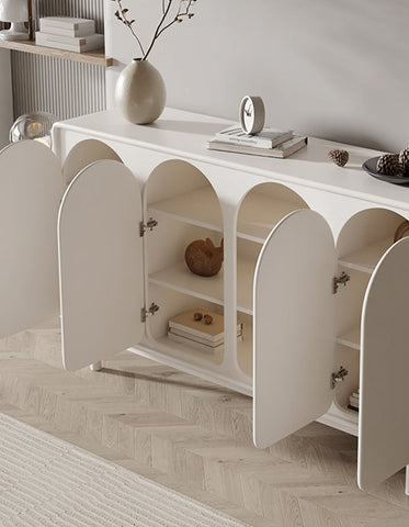Mediterranean Style Sideboard, White｜ DC Concept