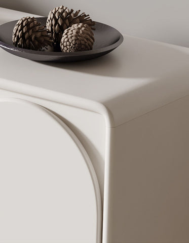 Mediterranean Style Sideboard, White｜ DC Concept