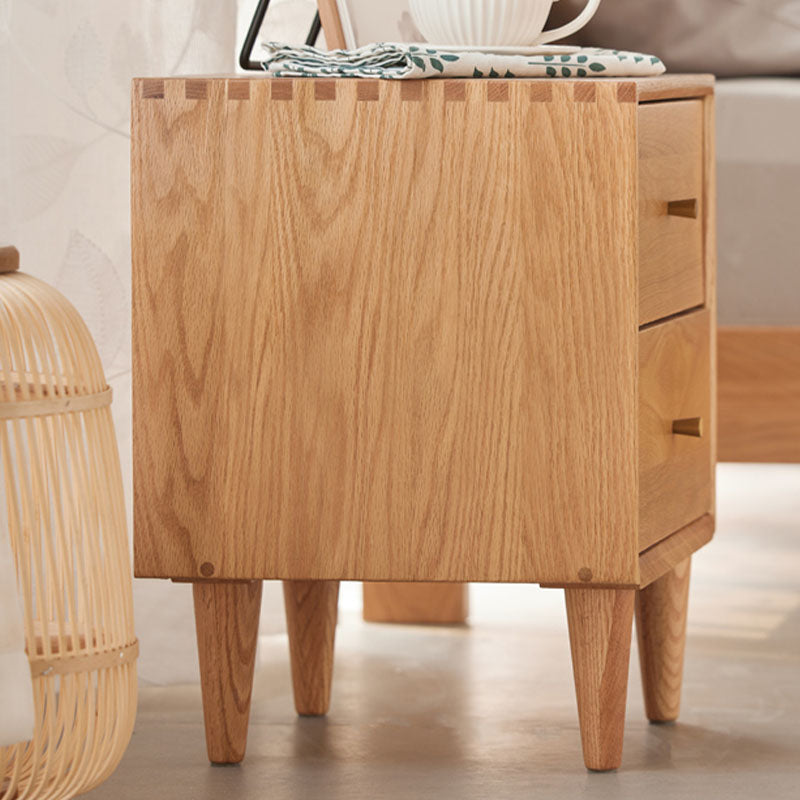 Waktravel Bedside Table, Solid Wood