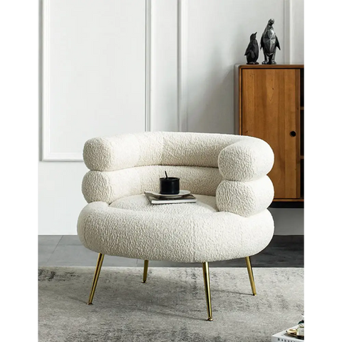 Demure Armchair, Boucle｜ DC Concept
