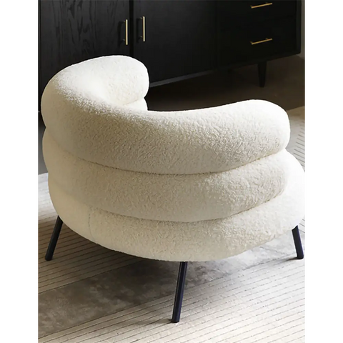Demure Armchair, Boucle｜ DC Concept