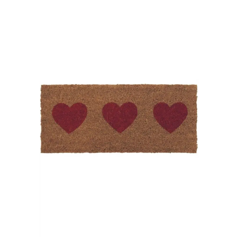 Derby Doormat Insert (23X53cm) without Surround (45X75cm) | 136 - Insert Small Hearts - Doormat