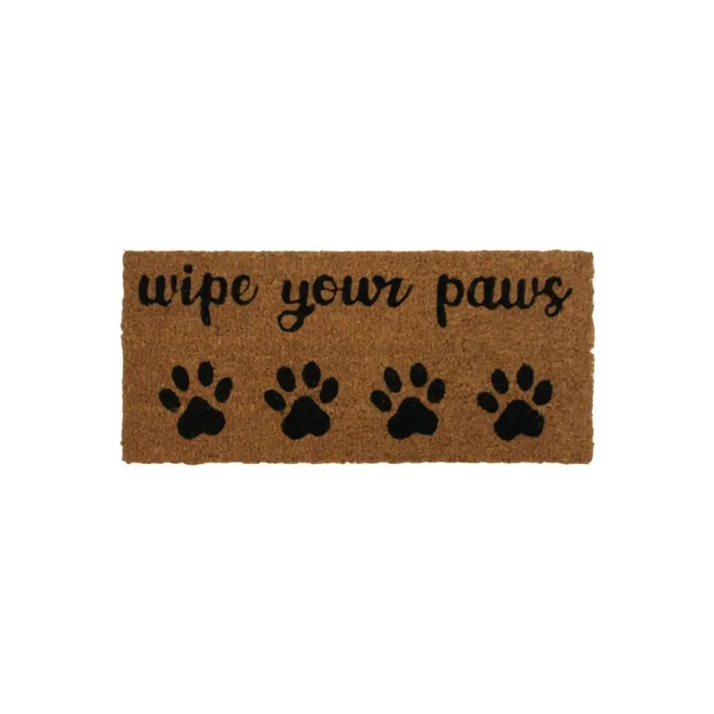 Derby Doormat Insert (23X53cm) without Surround (45X75cm) | 136 - Insert Wipe Your Paws - Doormat