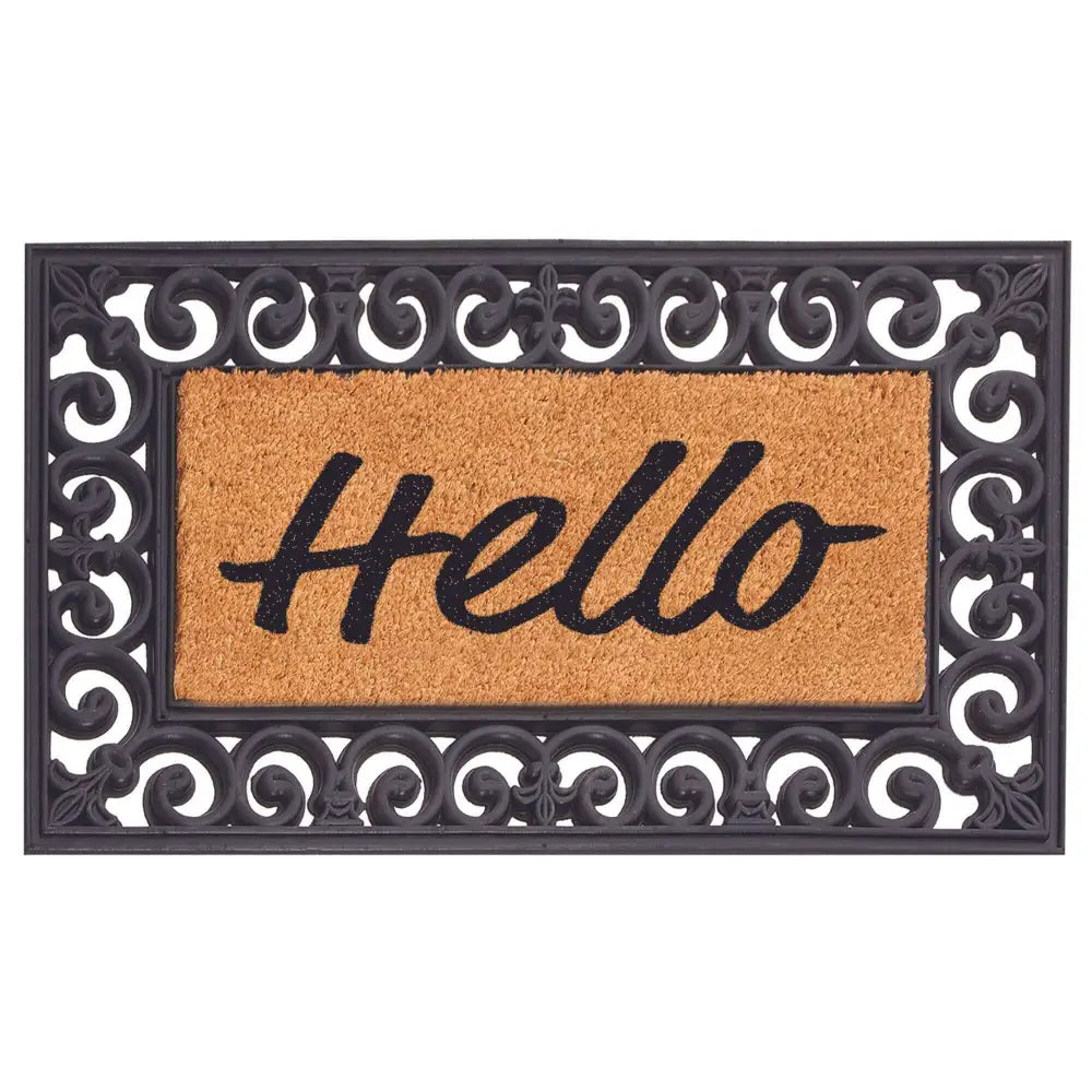 Derby Doormat Surround 45X75cm | 137 - Insert Hello - Doormat