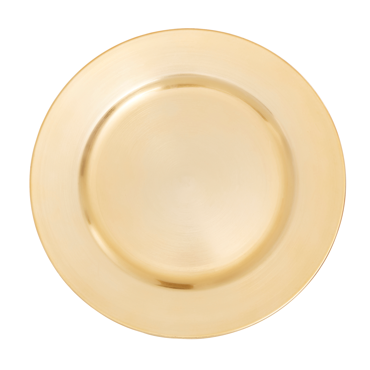 Dia Flat Gold  Charger Plate