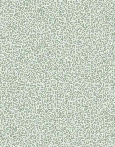 Diego mint green leopard print wallpaper with a bold print wallpaper pattern perfect for stylish rooms