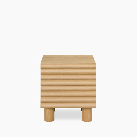 DiGiovanni 2 Drawer Bedside Table, Wood
