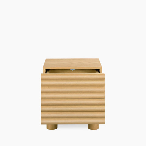 DiGiovanni 2 Drawer Bedside Table, Wood