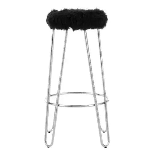 District Black Bar Stool - bar-furniture