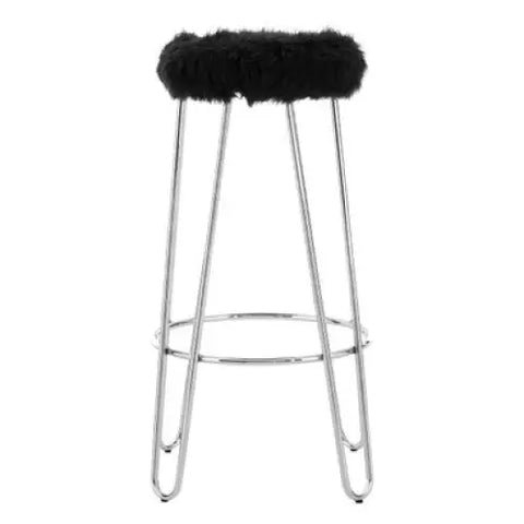 District Black Bar Stool - bar-furniture