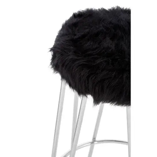 District Black Bar Stool - bar-furniture