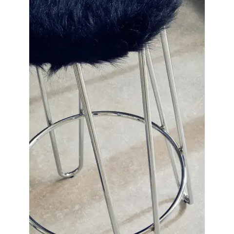 District Black Bar Stool - bar-furniture