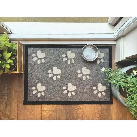 Dog Themed Washable Mat and Runner - Big Paws / 50X75 cm - Doormat