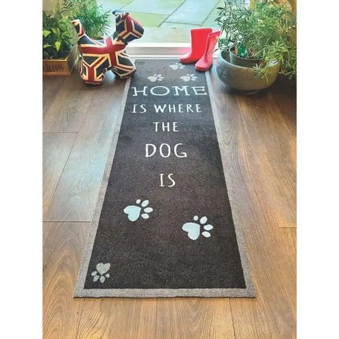 Dog Themed Washable Mat and Runner - Home / 50X150 cm - Doormat