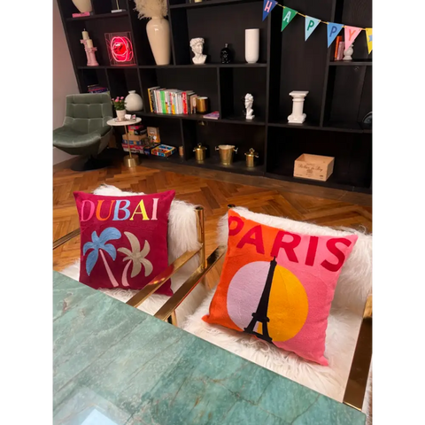 Dubai Needlepoint Cushion