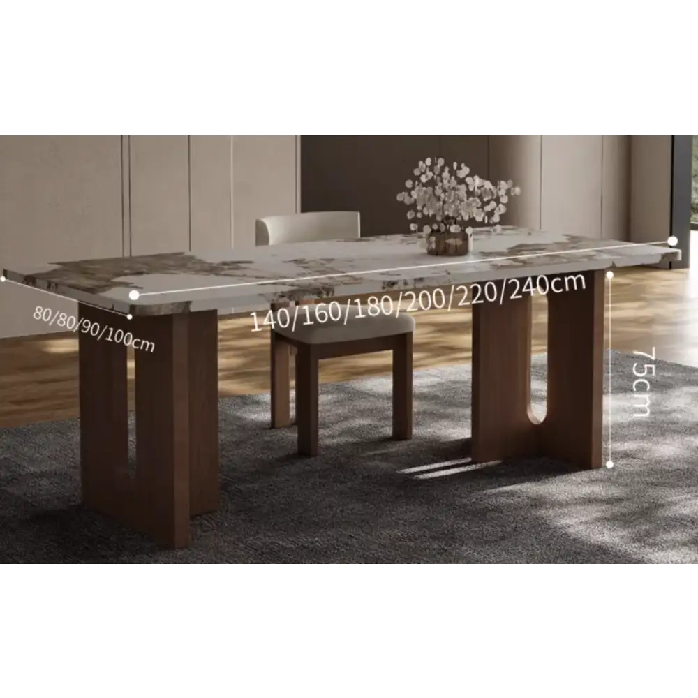 Dudley Dining Table Marble