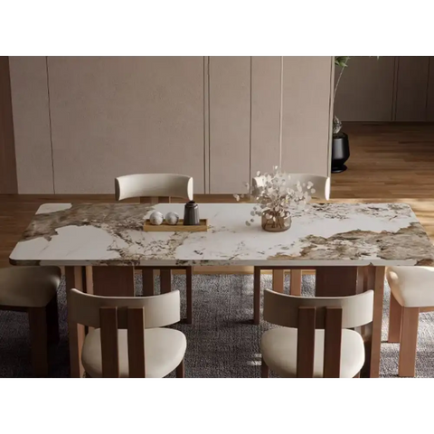 Dudley Dining Table Marble