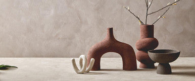 Dunas Small Textured White Loop Sculpture