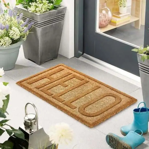 Durable Coir Scraper Doormat - Doormat