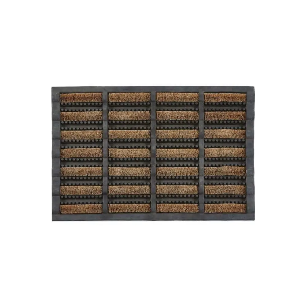 Durable Coir Scraper Doormat - Natural / 45X75 cm - Doormat