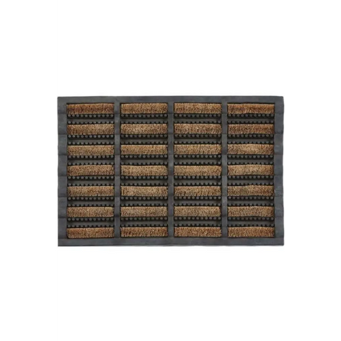 Durable Coir Scraper Doormat - Natural / 45X75 cm - Doormat