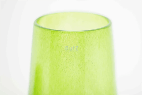 Glass Vase ROBERT -  H50 D14 cm - JUNGLE GREEN Colour by DutZ