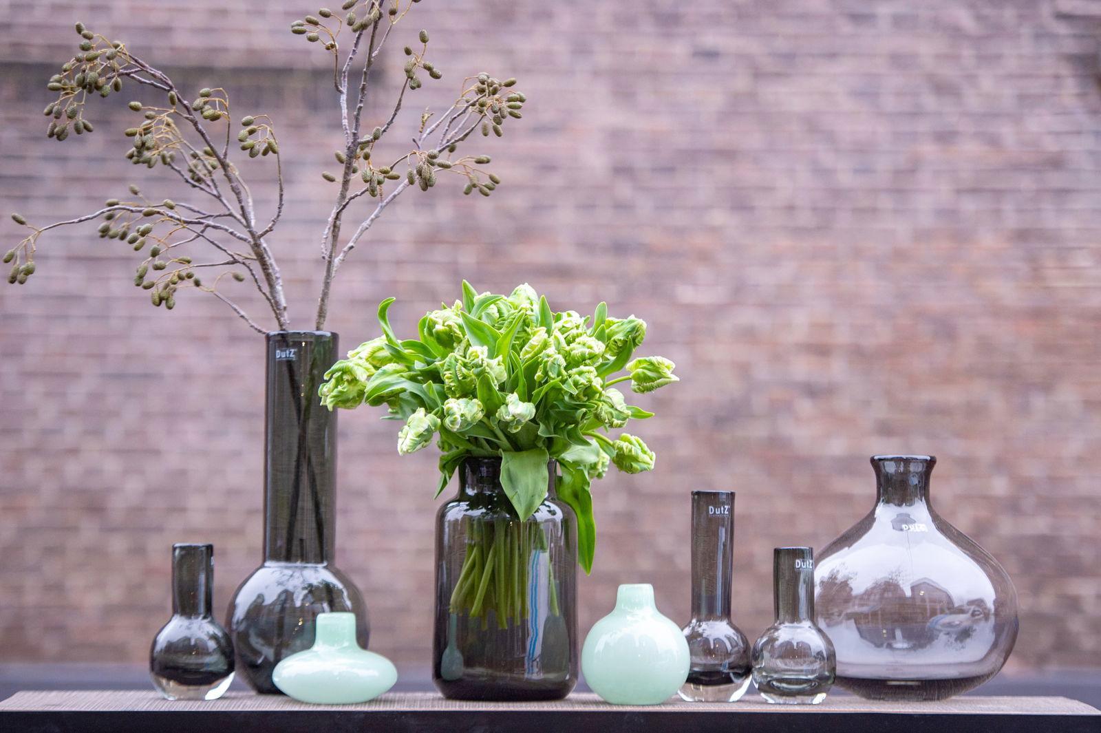 VASE NOVA C - H30 D19 cm - SMOKE Colour by DutZ