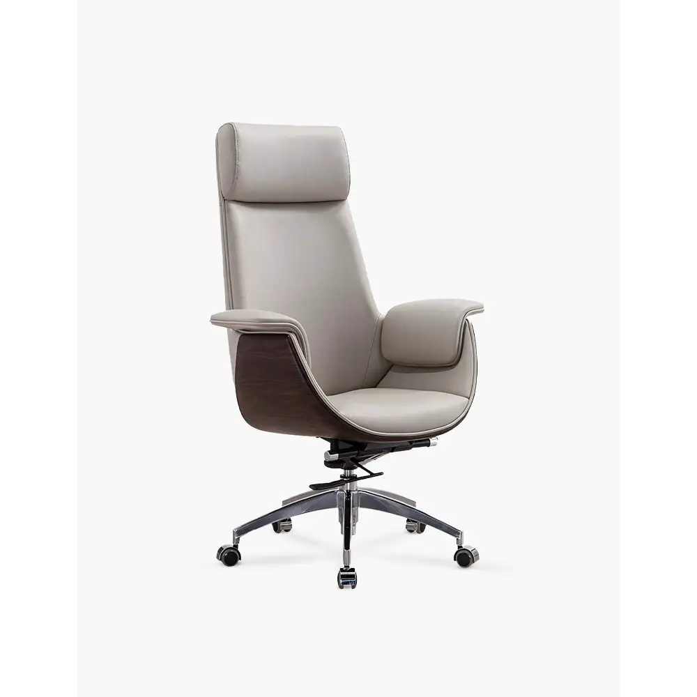 E43 Office Chair High Back Grey / Black