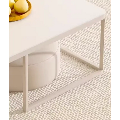 Eclipse Nesting Coffee Table SEt, White｜ DC Concept