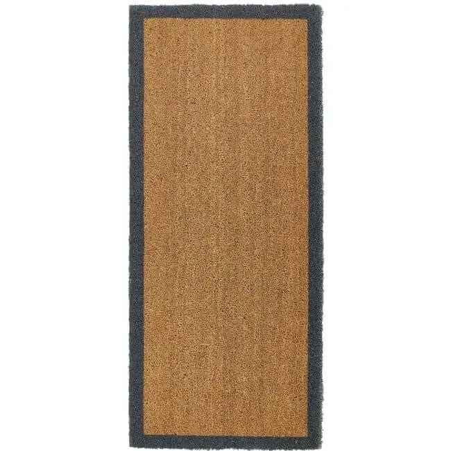Eco-Friendly Coir Outdoor Mats - 55X125 cm / Grey - Doormat