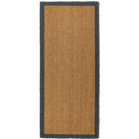 Eco-Friendly Coir Outdoor Mats - 55X125 cm / Grey - Doormat