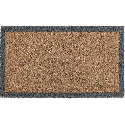 Eco-Friendly Coir Outdoor Mats - 60X90 cm / Grey - Doormat