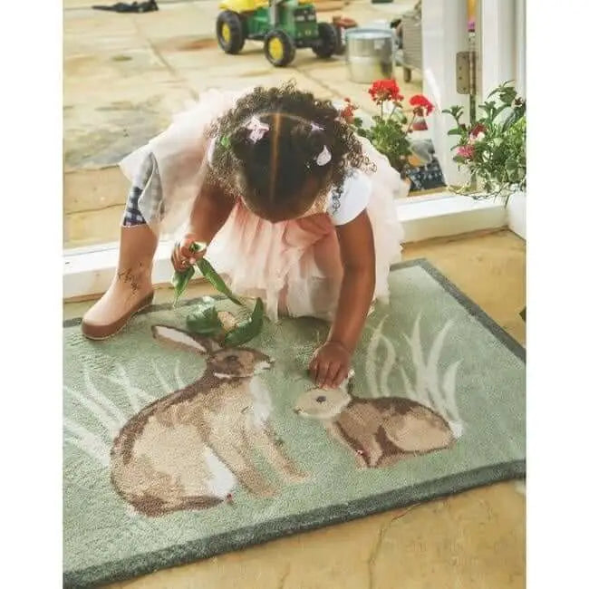 Eco-Friendly Cotton Animal Mat - Doormat