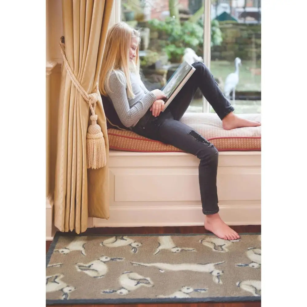 Eco-Friendly Cotton Animal Mat - Doormat