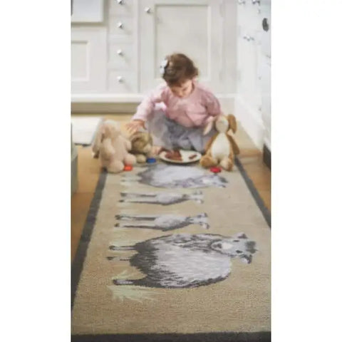 Eco-Friendly Cotton Animal Mat - Doormat