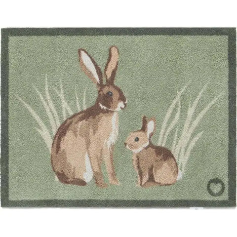Eco-Friendly Cotton Animal Mat - Rubbit / 65X85 cm - Doormat