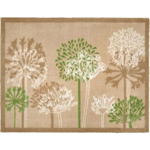 Eco-Friendly Floral-Inspired Mat - Dandelions / 65X85 cm - Doormat