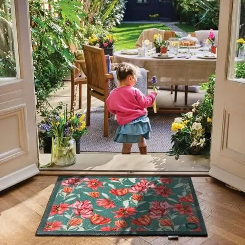 Eco-Friendly Floral-Inspired Mat - Doormat