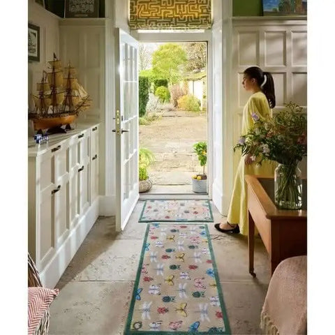 Eco-Friendly Floral-Inspired Mat - Doormat
