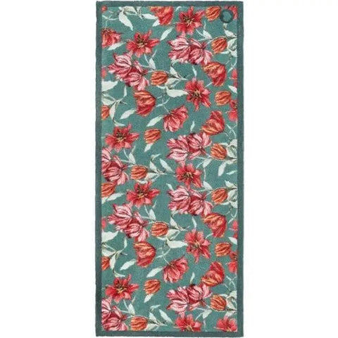Eco-Friendly Floral-Inspired Mat - Tumbling Tulips / 65X150 cm - Doormat