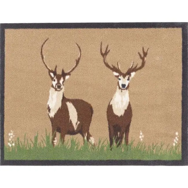 Eco-Friendly Washable Animals Mat - Deer / 65X85 cm - Doormat