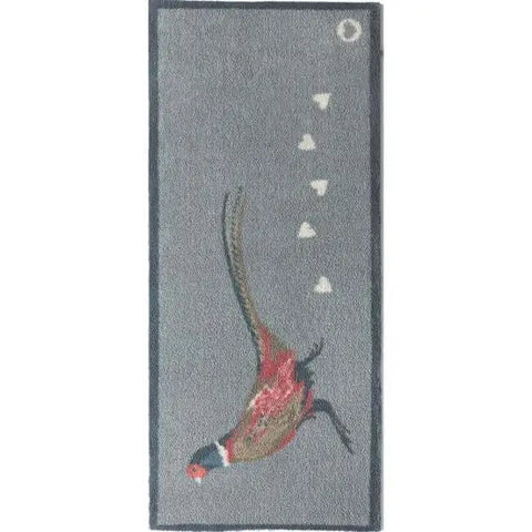 Eco-Friendly Washable Animals Mat - Pheasant / 65X150 cm - Doormat