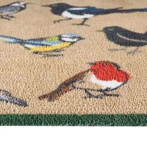 Eco-Friendly Washable Birds Mat - Doormat